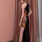 Gemy Maalouf ED1595LD Multicolor Assymetrical Dress