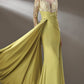 MNM Couture K3893 Long Sleeve Sheath Gown