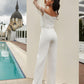 Helena-White-Jumpsuit-Unusual-Elegance-Sophistication-Back-View - Rofial Beauty