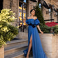 Full-length view of Emabride V-159 Floor Length Exquisite Evening Dress - Rofial Beauty