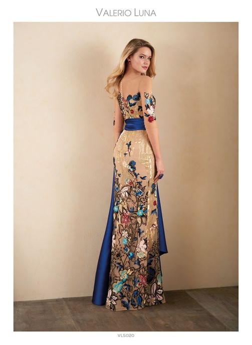 Floral Embroidered Dress - Rofial Beauty